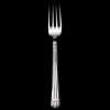 Silver-Plated Standard Dinner Fork with Gold Ring
