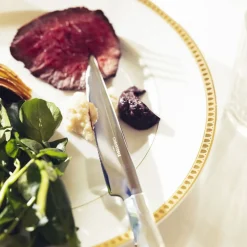 Silver-Plated Steak Knife