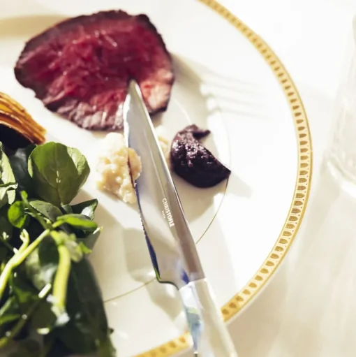 Silver-Plated Steak Knife