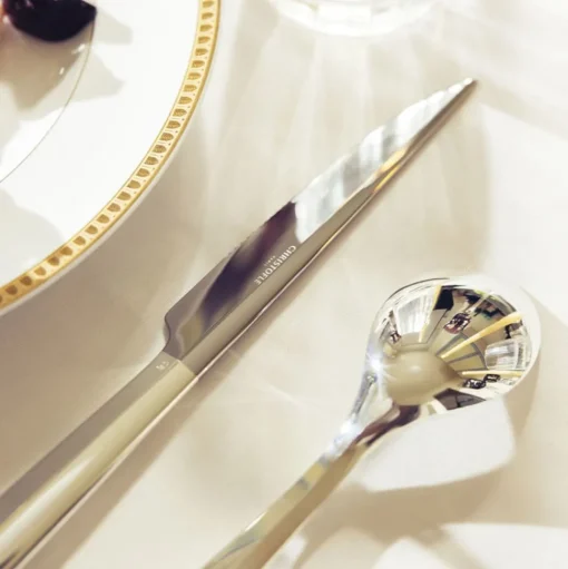 Silver-Plated Steak Knife