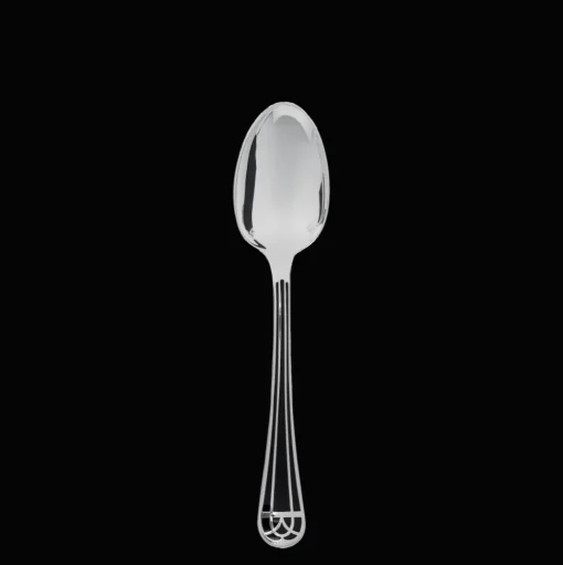 Silver-Plated Table Spoon - Black