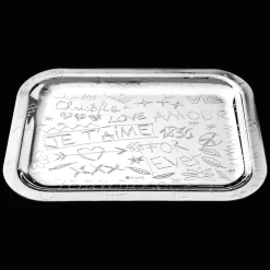 Silver-Plated Tray 10 x 8 in