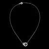 Sterling Silver Chocker with 2 rings
