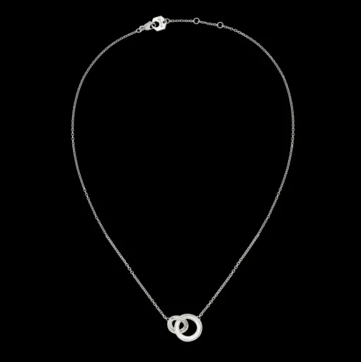 Sterling Silver Chocker with 2 rings