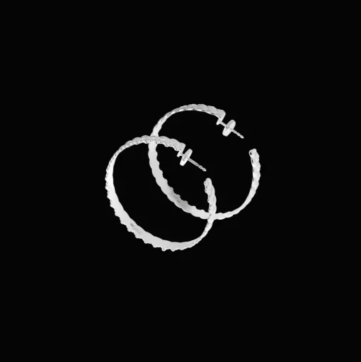 Sterling Silver Hoop Earrings