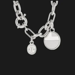 Sterling Silver Medal - Ondulations