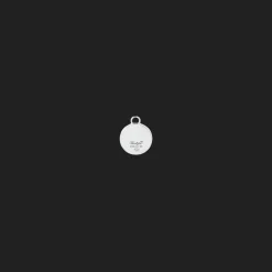 Sterling Silver Medal - Perles