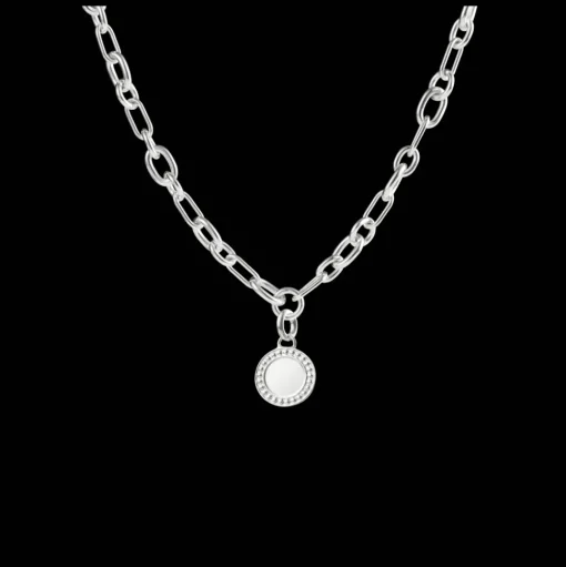 Sterling Silver Medal - Perles