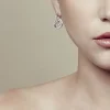 Sterling Silver Pendant Earrings