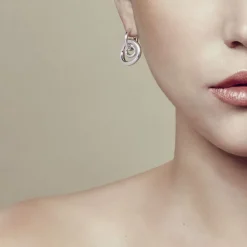 Sterling Silver Pendant Earrings