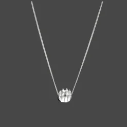 Sterling-Silver Pendant Necklace Rhodium Plated