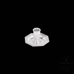 Vintage Silvered Candle Holder