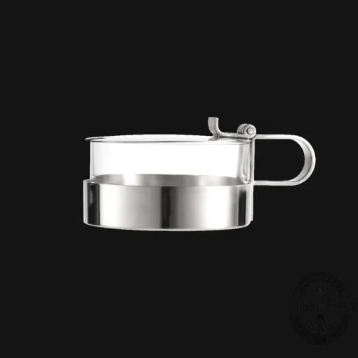 Vintage Silvered Cheese Server
