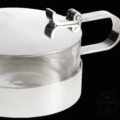 Vintage Silvered Cheese Server