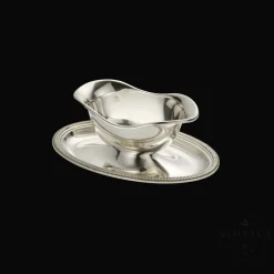 Vintage Silvered Gravy Boat
