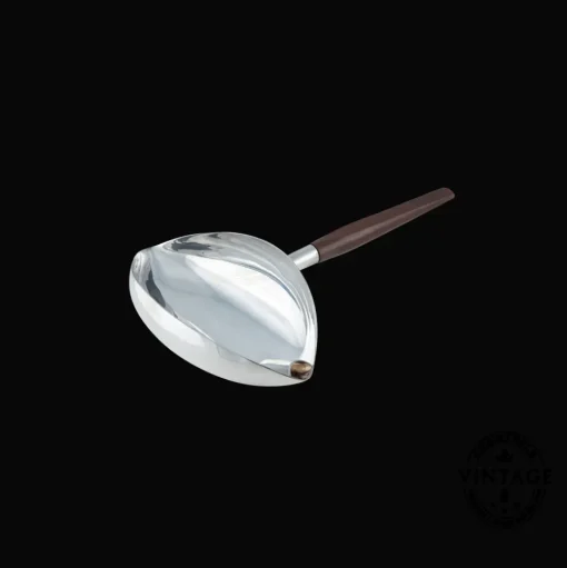 Vintage Silvered Gravy Boat for Fat/Lean Saulieu