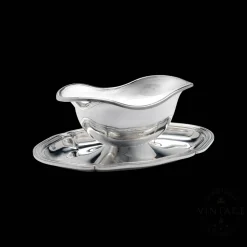 Vintage Silvered Gravy Boat
