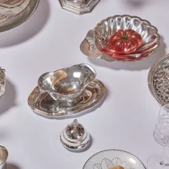 Vintage Silvered Gravy Boat