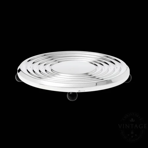 Vintage Silvered Plate Coaster