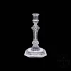 Vintage Silvered Single Light Candlestick