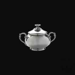 Vintage Silvered Sugar Bowl
